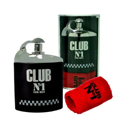 Perfume Brand Club 1 Black Eau Toilette 100ml
