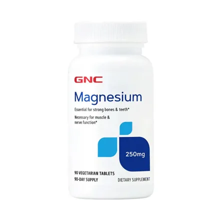 Suplemento Gnc Magnesium 250 Mg 90