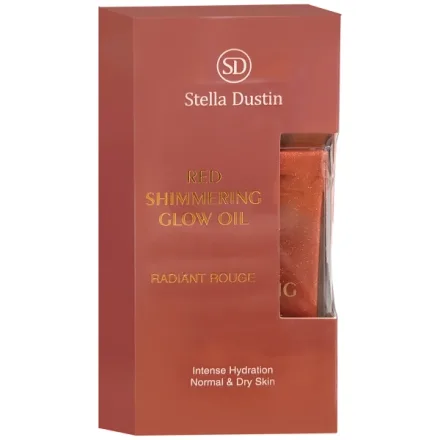 Oleo Corporal Stella Dustin Red Shimmering Glow Oil Radiant Rouge 100ml