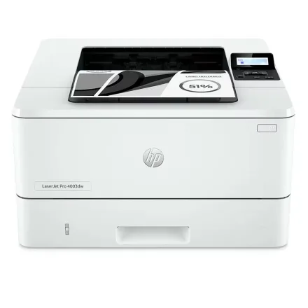 Impressora Monocromática HP LaserJet Pro 4003DW Wi-Fi 110V - Branco