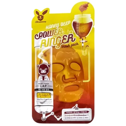 Mascara Facial Elizavecca Honey Power Ringer Mask 1