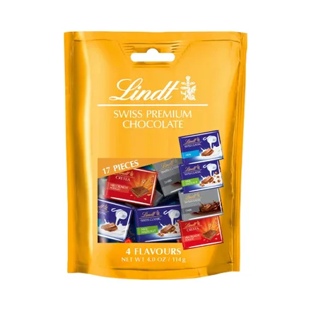 Chocolate Lindt Swiss 114 Gr