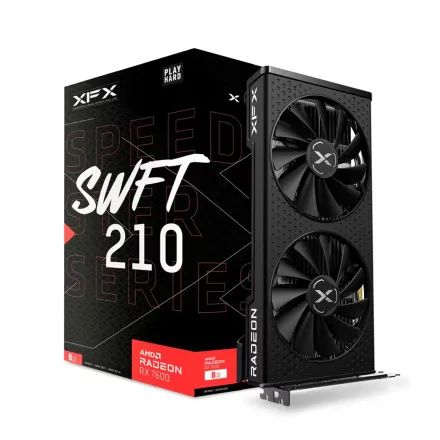 Placa Video Xfx Speedster Radeon Rx 7600 Gddr 6