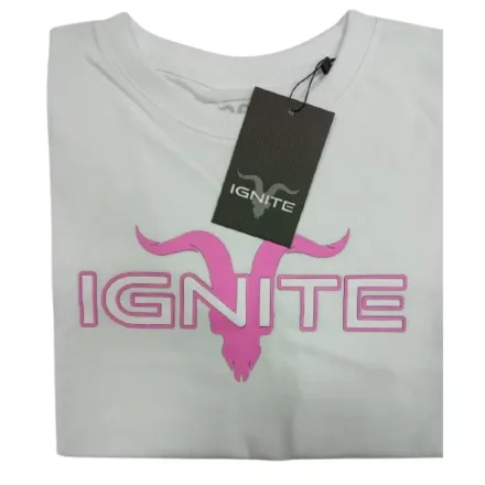 IGNITE REMERA CROPPED FEMENINO 62003 (T)M BLANCO