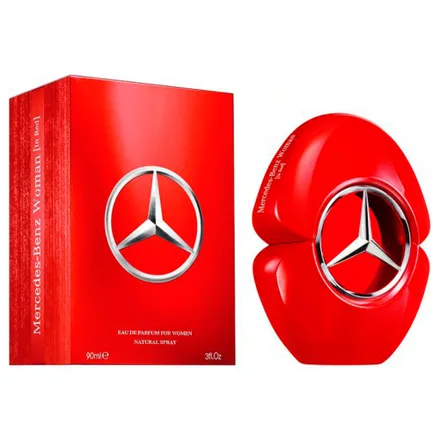 Perfume Mercedes Benz Woman In Red Eau Parfum Feminino 90ml
