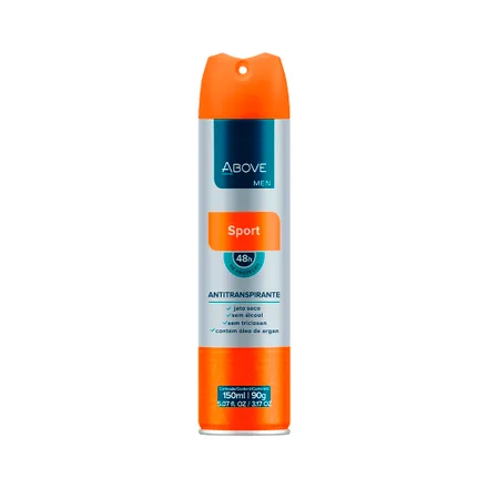 Desodorante Above Men Sport 48 150ml
