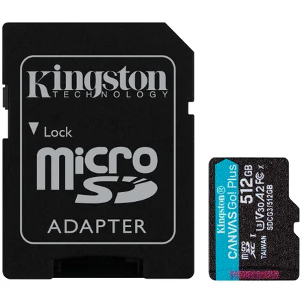 Cartao Sdcg 4 Sdxc Canvas Go Plus Classe 10 512GB