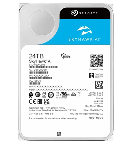 Seagate Skyhawk Ai Sata 3 24TB