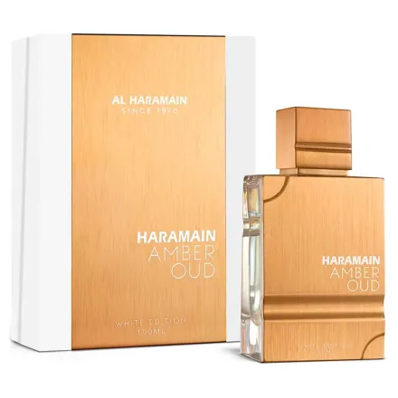 Perfume Al Haramain Amber Oud White Eau Parfum Unissex 100ml