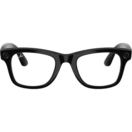 Ray Ban Lente Meta Wayfarer Shiny 53 Trans