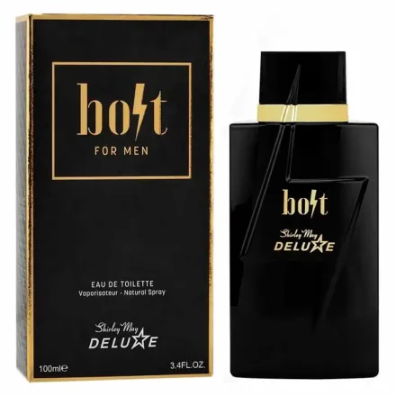 Perfume Shirley May Deluxe Bolt Eau Toilette Masculino 100ml