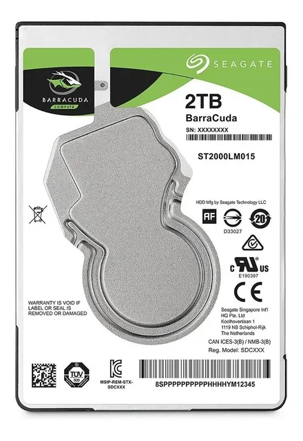 Ntb Seagate Barracuda Sata 3 2TB