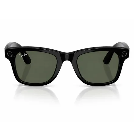 Oculos Sol Ray Ban Meta Wayfarer Ia Brilhante Lente 32GB