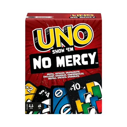 Juego Mesa Mattel Games Uno Show Mercy Hwv 18