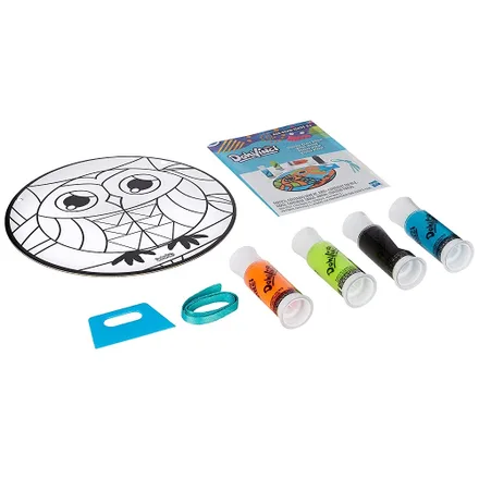 HASBRO PLAY-DOH E0455 DOHVINCI GLASS EFFECT OWL – E0455