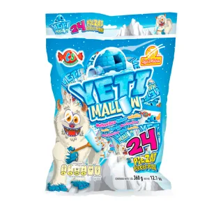 Marshmallow Las Delicias Yeti 24 Pcs 360g