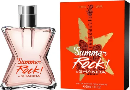 Shakira By Summer Rock Fruity Orange Eau Toilette 30ml