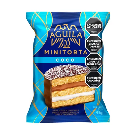 ALFAJOR AGUILA MINI TORTA COCO 70.5G