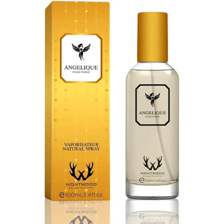 Perfume Montwood Angelique Pour Femme Eau Toilette Feminino 100ml