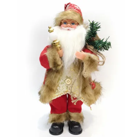 Adorno Navideno Papa Noel JT25 Linterna Musica