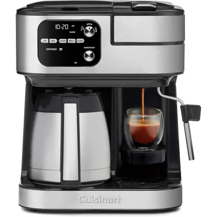 Cafeteira Cuisinart Ss 4N1T Coffee Center Barista Bar 4 In 1 12 Xicaras Inox