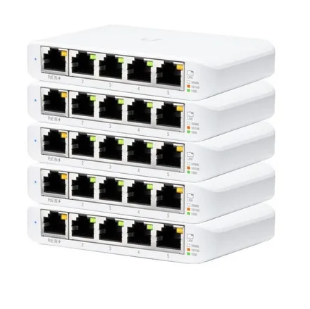 Ui Usw Flex Mini 5 Unifi Switch 5P Giga RJ45 Poe