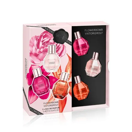 VICTOR & ROLF PERFUME MINI KIT FLOWERBOMB EAU DE PARFUM 3X7ML