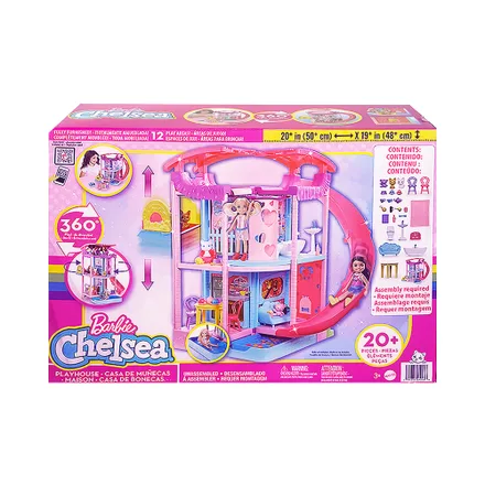 Juego Mattel Barbie Chelsea Casa Munecas Hck 77