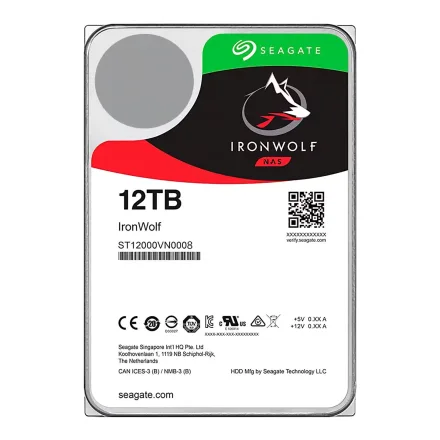 Seagate Ironwolf Nas Sata 3 12TB