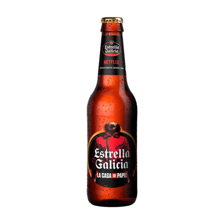 Cerveza Estrela Galicia La Casa Papel 600ml