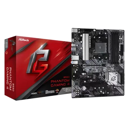 Placa Mae Asrock B550 Gaming 4 Ddr Socket AM4 Chipset Atx