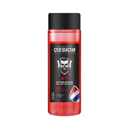 Locion After Shave Ossion 2 IN1 Eau Cologne Red Storm 400ml