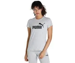 PUMA REMERA FEM ESS TEE 68237404 LIGHT GRAY (T) XS