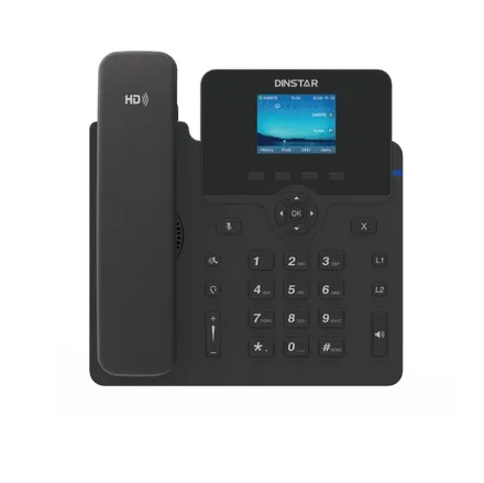 Dinstar Ip 6 Linhas Color Poe