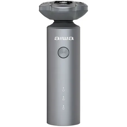 Barbeador Aiwa AW-AB6004 Recarregável - Cinza