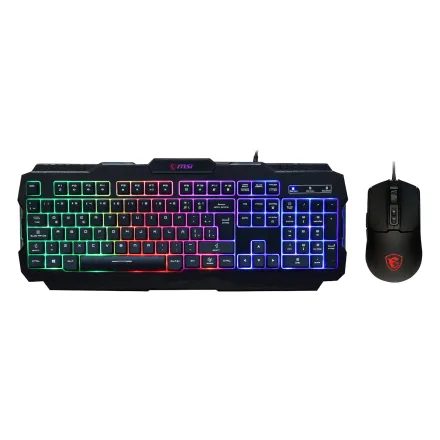 Teclado Mouse Gamer Msi Forge S11 HH9 Rgb