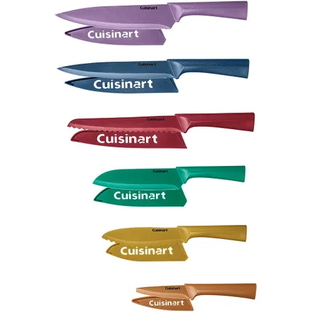 Jogo Facas Cuisinart C55 Colorido 12
