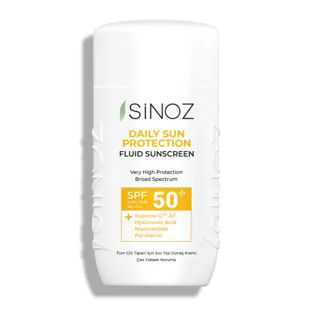 Sinoz Protector Solar Daily Sun Protection Fluid Spf 50 Plus 50ml