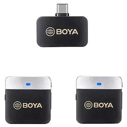 Microfono Boya By M1V4 2TX Plus 1RX