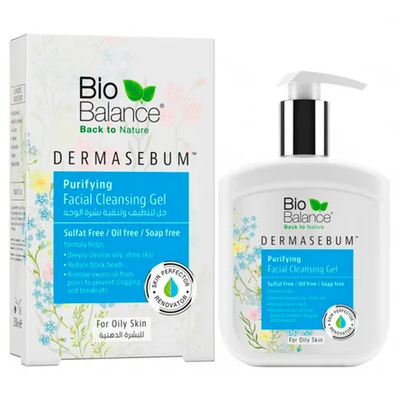 Gel Limpeza Facial Bio Balance Dermasebum 250ml