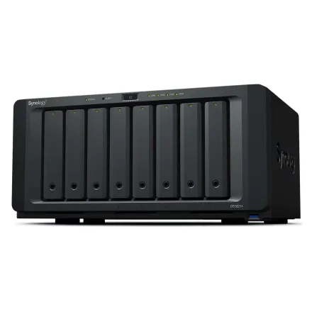 Servidor NAS Storage DiskStation DS1821+ AMD Ryzen V1500B - Preto