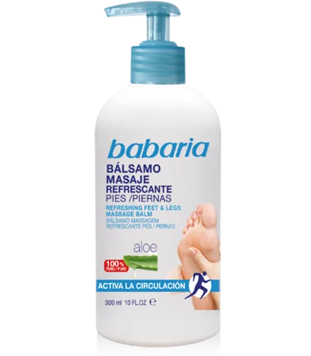 Babaria Balsamo Masaje Refrescante Pies Piernas 300ml