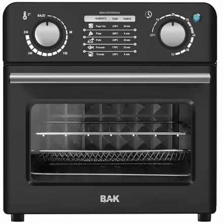 Fritadeira Eletrica Bak Air Fryer Oven Bk 220 Watts 10 Litros 50