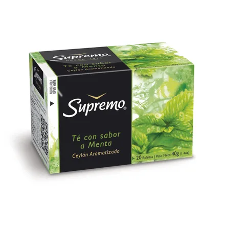 Te Supremo Sabor Menta 20 40g
