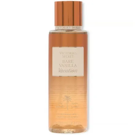 Colonia Spray Feminino Victoria Secret Bare Vanilla Vacation Brume Parfumee 250ml