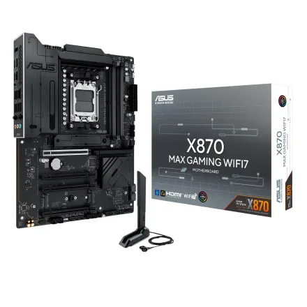 Placa Mae X870 Max Gaming 7 Socket AM5 Chipset Ddr 5 Atx