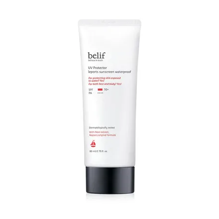 Belif Protector Solar Uv Leports Sunscreen Waterproof Spf 50 Plus 80ml