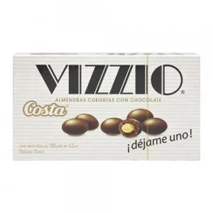 Chocolate Costa Vizzio Recheio Amendoa 120g