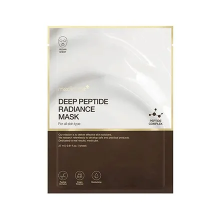 Mascarilla Medicube Peptide Radiance Mask 1 Unidad Agatres 27g