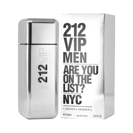 Perfume Carolina Herrera 212 Vip Men Edt Masculino 100ml
